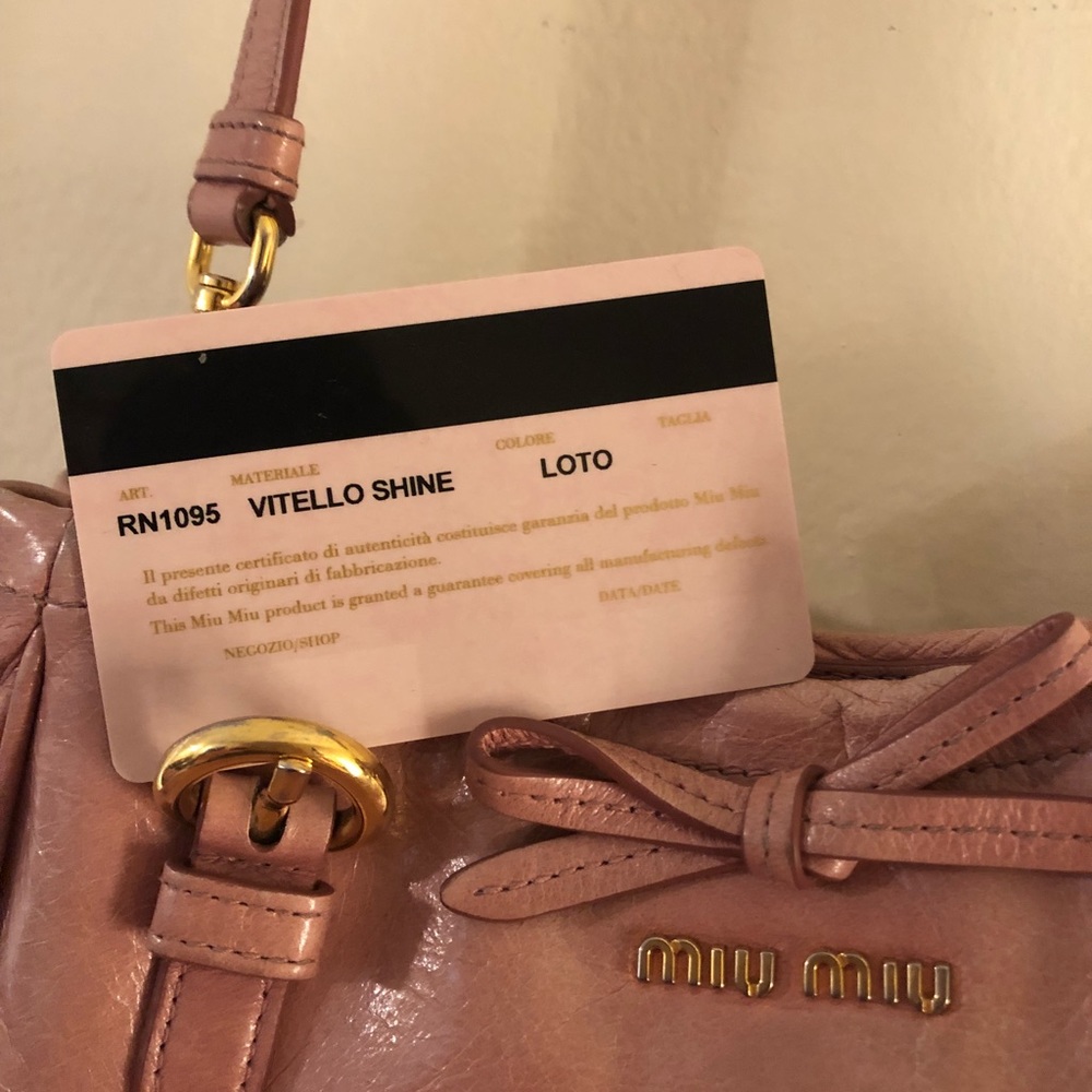 Authentic Miu Miu, Balenciaga 300each - image 3